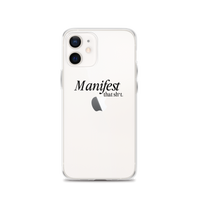 Manifest That Sh*t Phone Case (black)