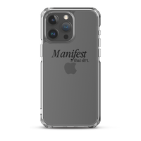 Manifest That Sh*t Phone Case (black)