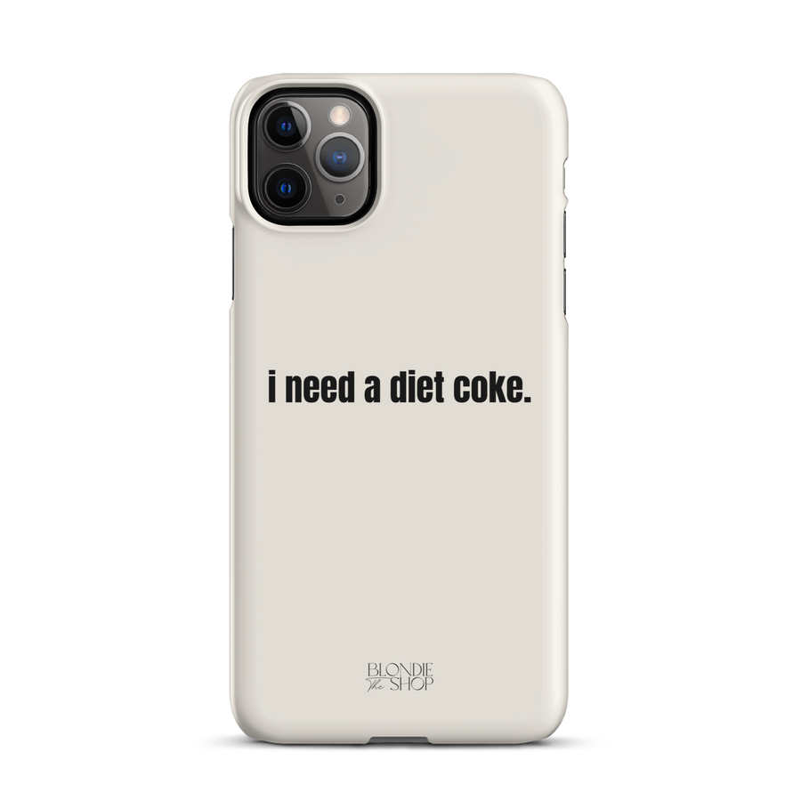 I Need A Diet Coke | Snap case for iPhone®