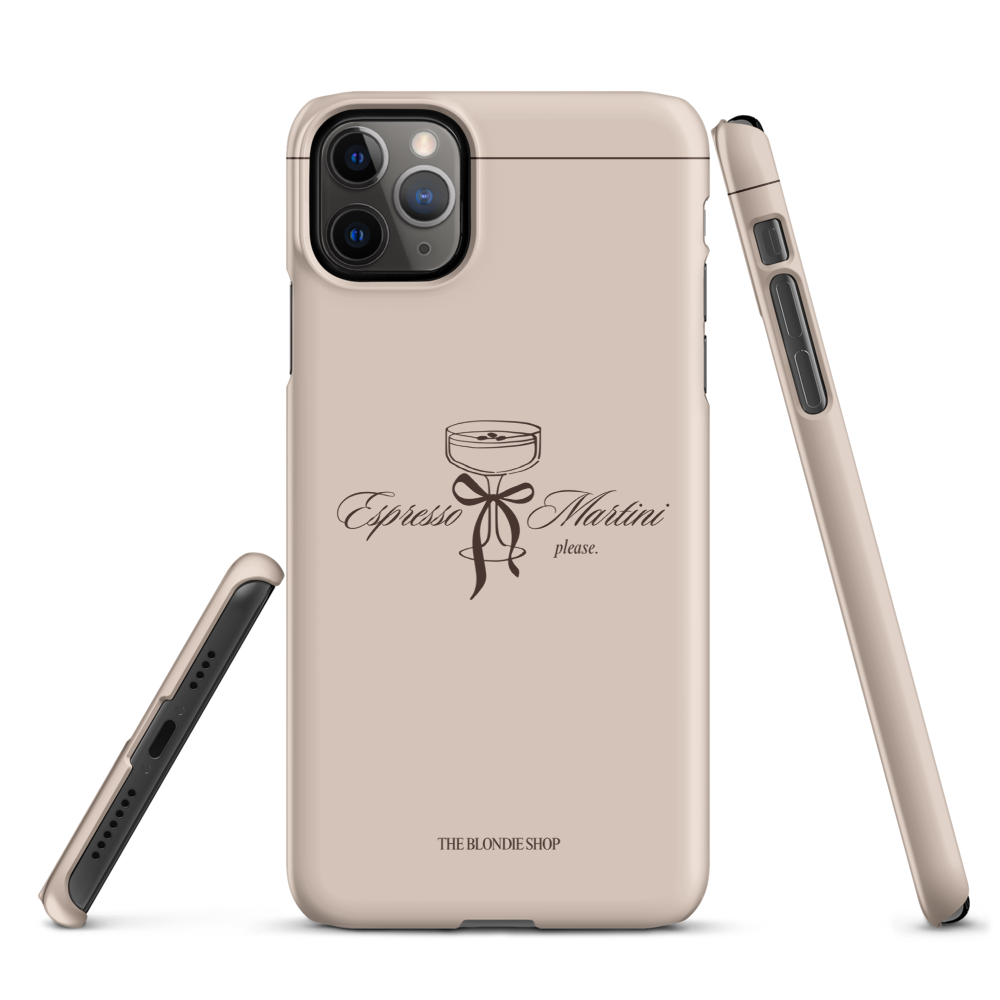 Espresso Martini, Please | Snap case for iPhone®