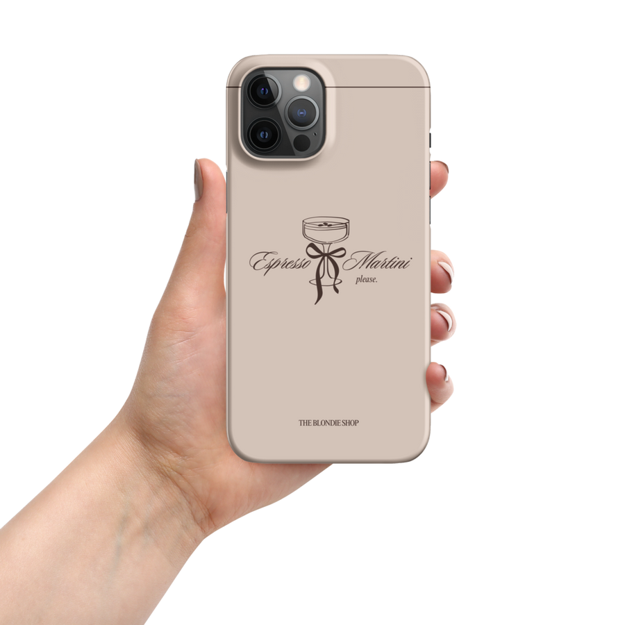 Espresso Martini, Please | Snap case for iPhone®