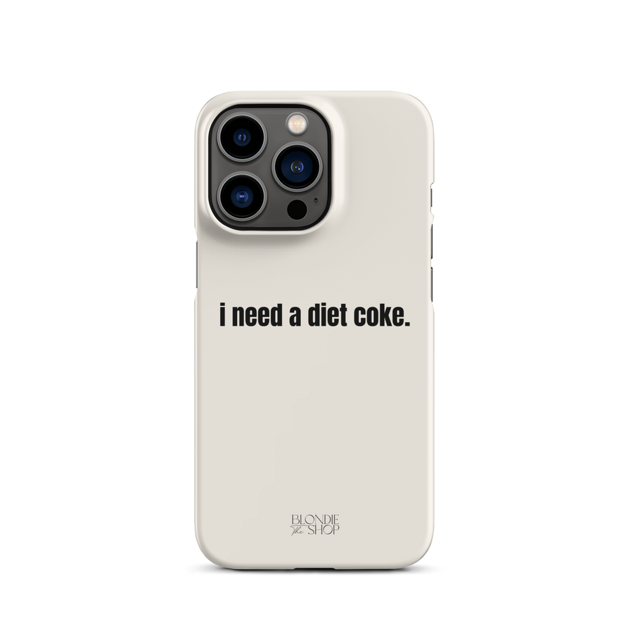 I Need A Diet Coke | Snap case for iPhone®