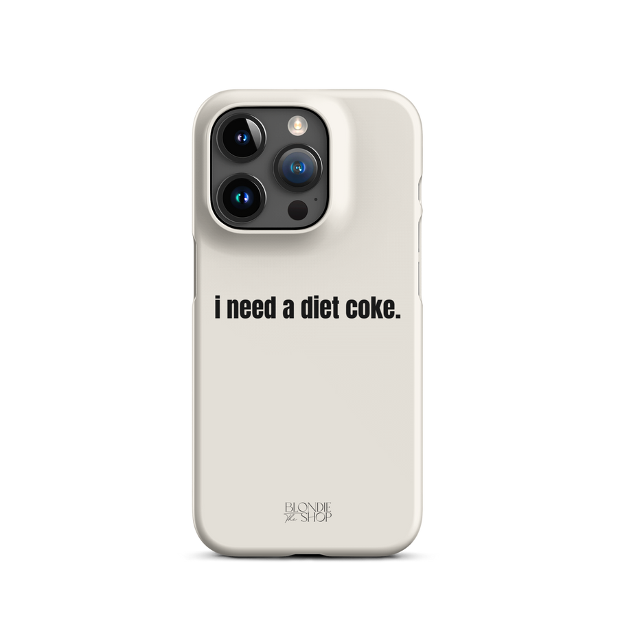 I Need A Diet Coke | Snap case for iPhone®