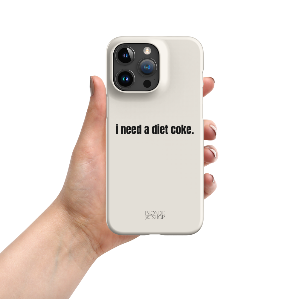 I Need A Diet Coke | Snap case for iPhone®