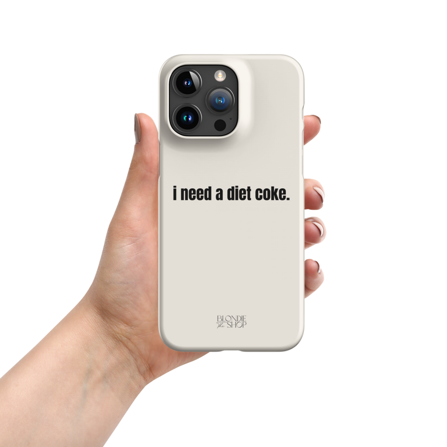 I Need A Diet Coke | Snap case for iPhone®